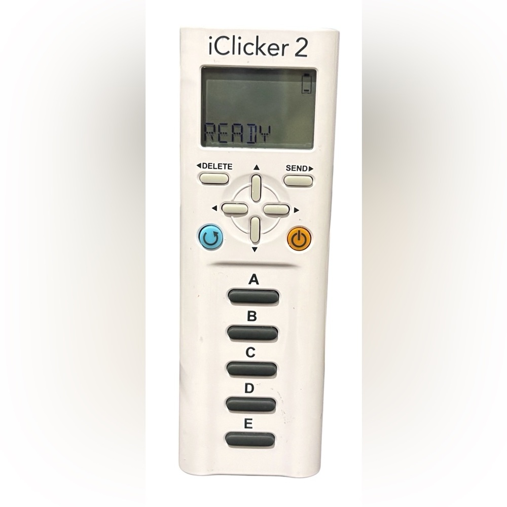 iClicker 2 Student Remote Response
Device Tested Working - Picture 2 of 3